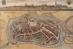 Kaart Bolsward 1664